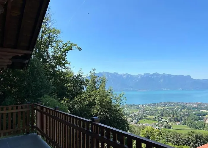 Swiss - Mountain And View * Blonay